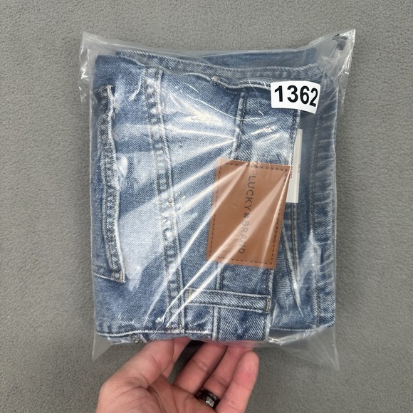 Lucky Brand Denim Midi Skirt‎ Womens 2/26 Light Wash Blue Comfort Stretch $89.50 - Picture 10 of 10